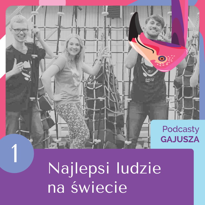 Okładka audiobooka „Najlepsi ludzie na świecie” – wolontariuszka czule dba o dobro Gajuszątek.