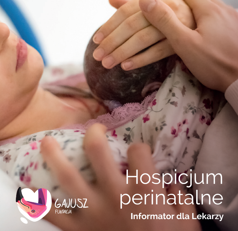 Okładka informatora hospicjum perinatalnego dla lekarzy
